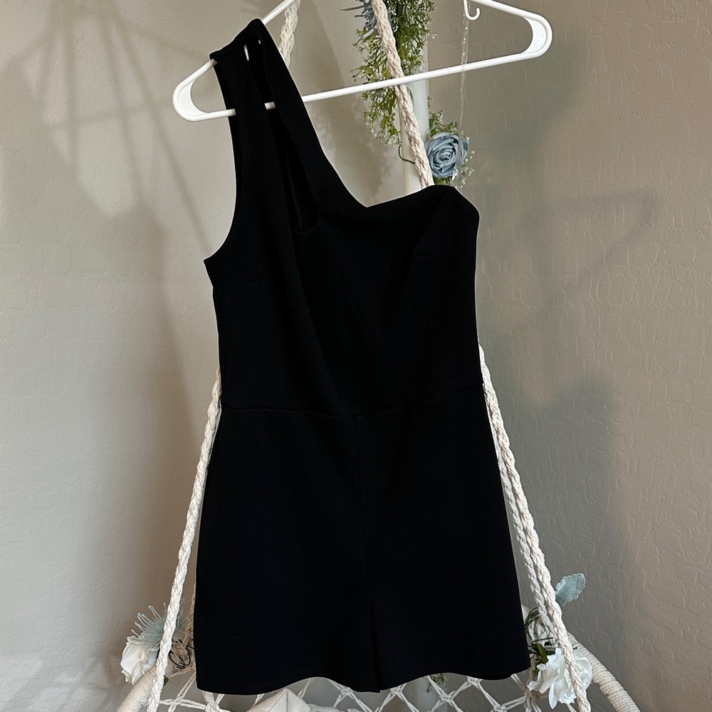 One-Shoulder Romper